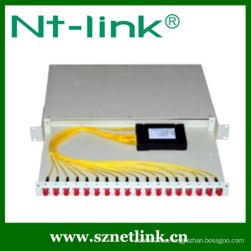 Fibra óptica 1x16 plc splitter